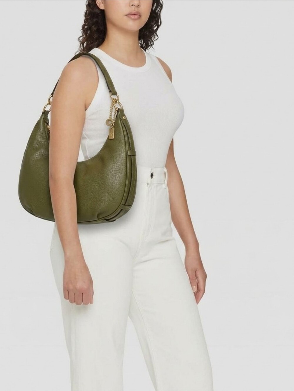 Oversized Crescent Shoulder Bag